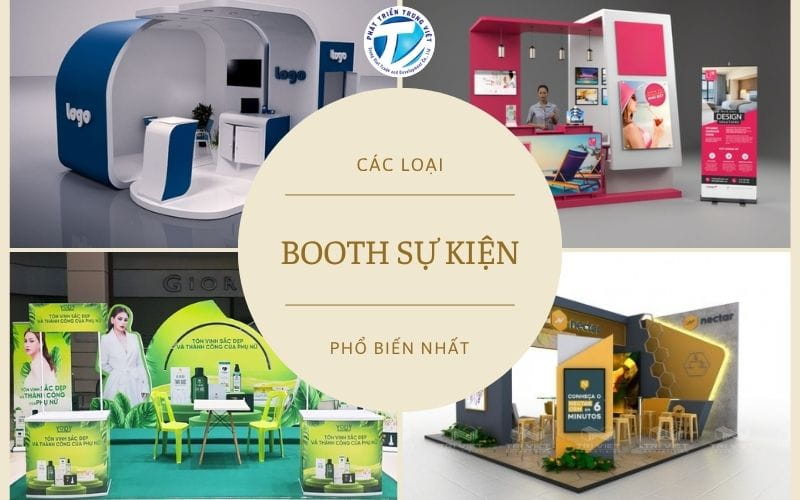 Các loại booth sự kiện phổ biến nhất